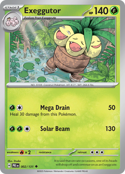 Exeggutor 002/180 Master Ball NM (ITA)