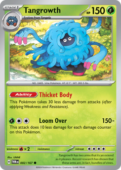 Tangrowth 002/226 Reverse NM (ITA)