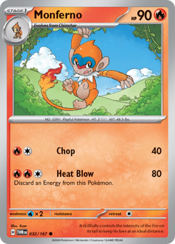 Monferno 032/226 Reverse NM (ITA)