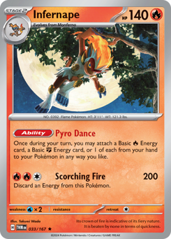 Infernape 033/226 Reverse NM (ITA)