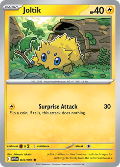 Joltik 033/173 Poké Ball NM (ITA)