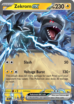 Zekrom-ex 034/172 Poké Ball NM (ITA)