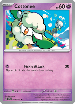 Cottonee 034/245 NM (ITA)
