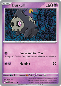Duskull 035/180 NM (ITA)