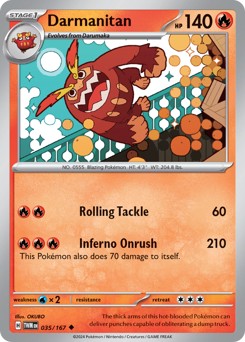 Darmanitan 035/226 NM (ITA)