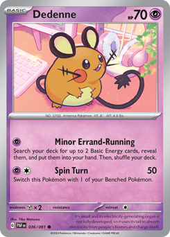 Dedenne 036/245 Reverse NM (ITA)