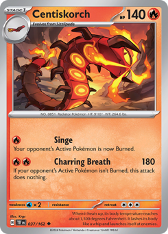 Centiskorch 037/218 Reverse NM (ITA)