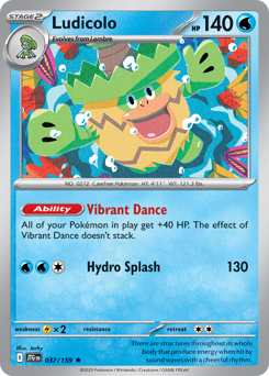 Ludicolo 037/190 NM (ITA)