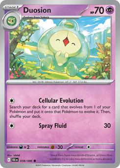 Duosion 038/172 Master Ball NM (ITA)