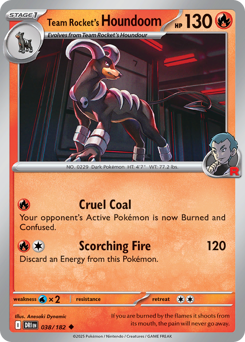 Houndoom del Team Rocket 038/244 NM (ITA)