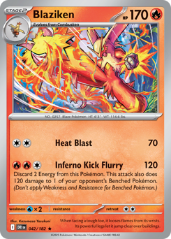Blaziken 042/244 NM (ITA)