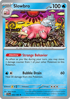 Slowbro 043/198 Reverse NM (ITA)