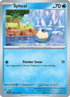 Spheal 043/252 NM (ITA)