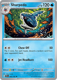 Sharpedo 043/218 NM (ITA)