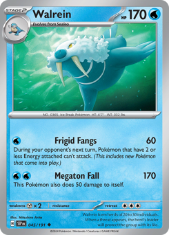 Walrein 045/252 Reverse NM (ITA)