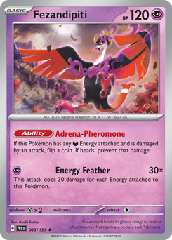 Fezandipiti 045/180 Poké Ball NM (ITA)