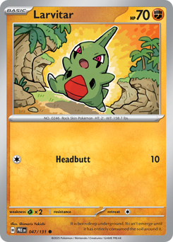 Larvitar 047/180 NM (ITA)