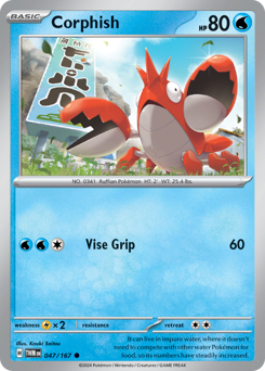 Corphish 047/226 Reverse NM (ITA)