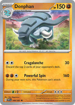 Donphan 049/245 Reverse NM (ITA)