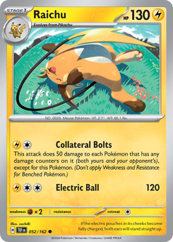 Raichu 052/218 Reverse NM (ITA)
