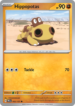 Hippopotas 052/180 NM (ITA)