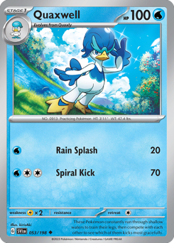 Quaxwell 053/198 Reverse NM (ITA)