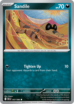 Sandile 057/172 Master Ball NM (ITA)