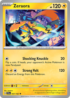 Zeraora 057/218 NM (ITA)