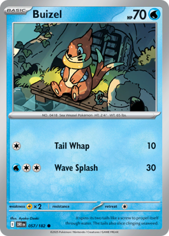 Buizel 057/244 Reverse NM (ITA)