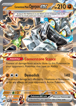 Ogerpon Maschera Fondamenta-ex 058/180 NM (ITA)