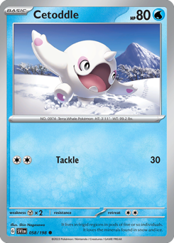 Cetoddle 058/198 NM (ITA)