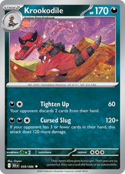 Krookodile 059/172 Poké Ball NM (ITA)