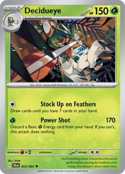 Decidueye 005/99 Reverse NM (ITA)