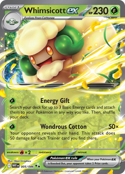 Whimsicott-ex 005/173 NM (ITA)