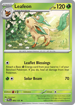 Leafeon 005/180 NM (ITA)