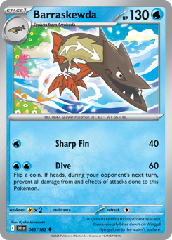 Barraskewda 063/244 Reverse NM (ITA)