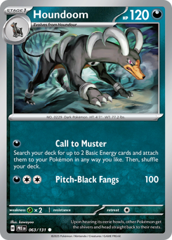 Houndoom 063/180 NM (ITA)