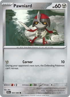 Pawniard 064/172 Master Ball NM (ITA)