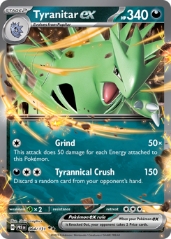 Tyranitar-ex 064/180 Master Ball NM (ITA)