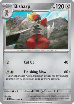 Bisharp 065/172 Poké Ball NM (ITA)