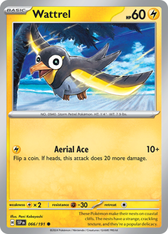 Wattrel 066/252 Reverse NM (ITA)