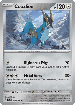 Cobalion 066/172 Master Ball NM (ITA)