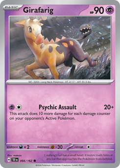 Girafarig 066/218 Reverse NM (ITA)