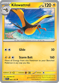 Kilowattrel 067/252 Reverse NM (ITA)