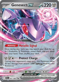 Genesect-ex 067/172 Master Ball NM (ITA)