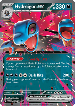 Hydreigon-ex 067/173 Master Ball NM (ITA)