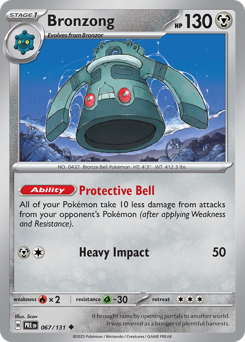Bronzong 067/180 Poké Ball NM (ITA)