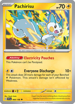 Pachirisu 068/198 Reverse NM (ITA)