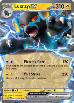 Luxray-ex 068/226 Reverse NM (ITA)
