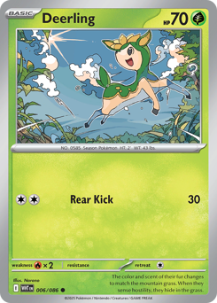 Deerling 006/173 Master Ball NM (ITA)